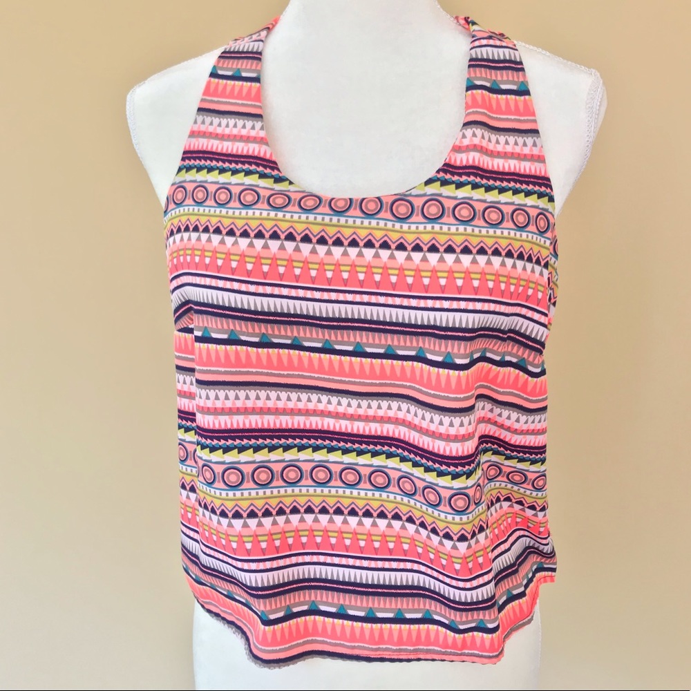 Charlotte Russe Womens Top Blouse Petite Medium